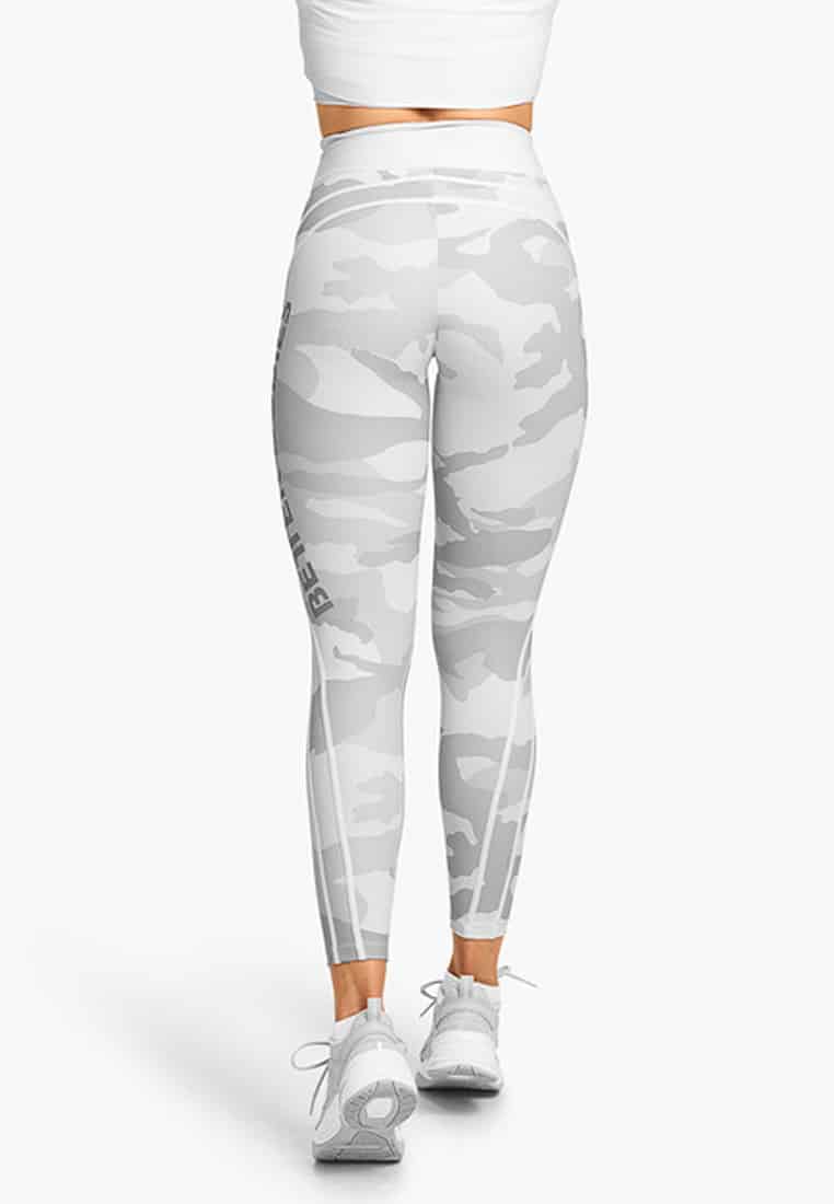 Camo High Tights White - Better Bodies