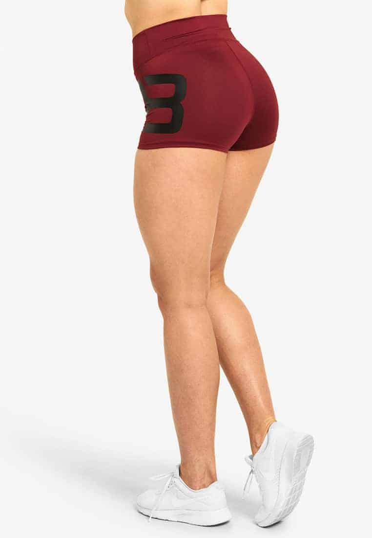 Gracie Hot Pants Sangria Red - Better Bodies
