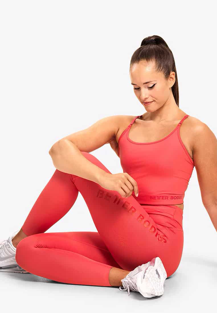 Vesey Tights Coral - Better Bodies